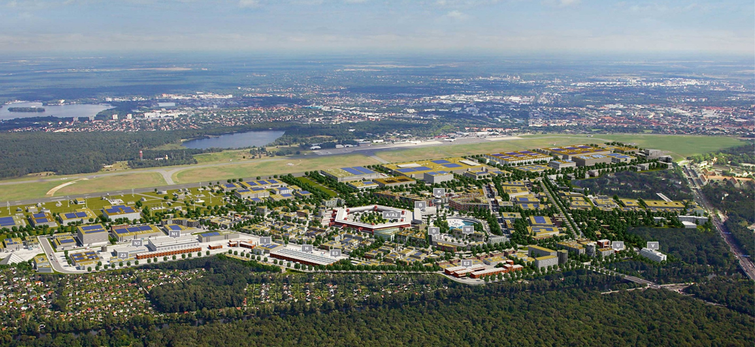 Masterplan für den ehemaligen Flughafen Berlin-Tegel